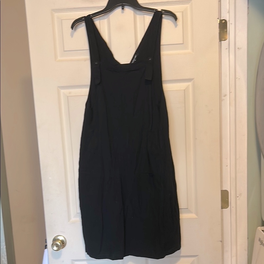Florho Overall Dress Size Small Black